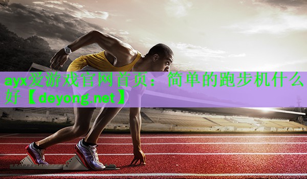 简单的跑步机什么好