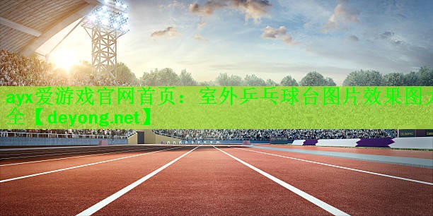 室外乒乓球台图片效果图大全