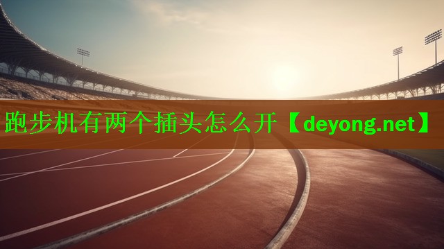 跑步机有两个插头怎么开