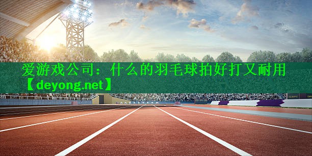 什么的羽毛球拍好打又耐用